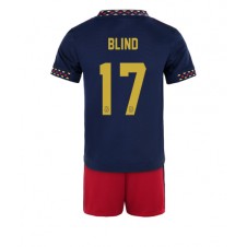 Ajax Daley Blind #17 Bortaställ Barn 2022-23 Korta ärmar (+ Korta byxor)